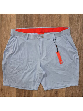 Men's REDVANLY pull on Shorts XXL Light Blue